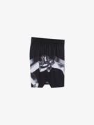 MANTO metal FIGHT SHORTS-black